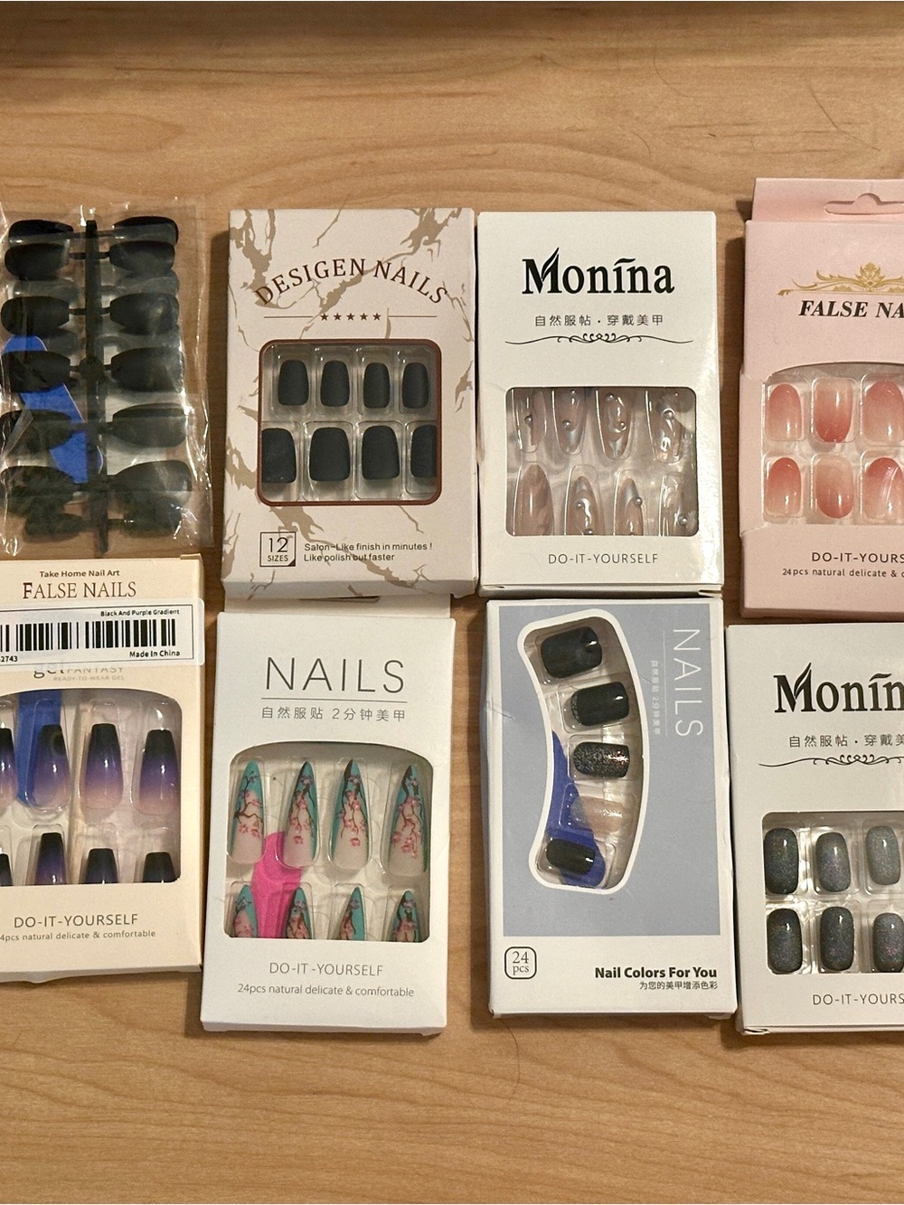Press-On Nails Bundle - 14 sets